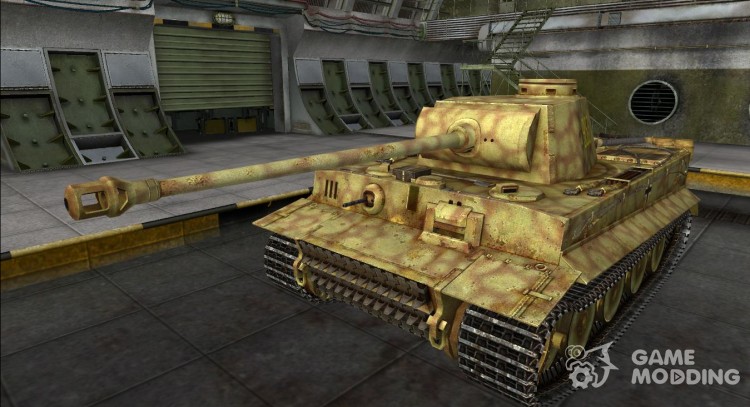 Remodeling for the Panzer VI Tiger for World Of Tanks