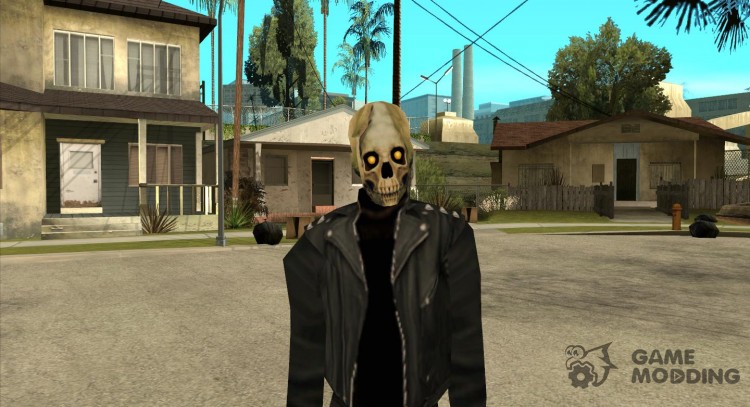 Ghost Ryder Skin для GTA San Andreas