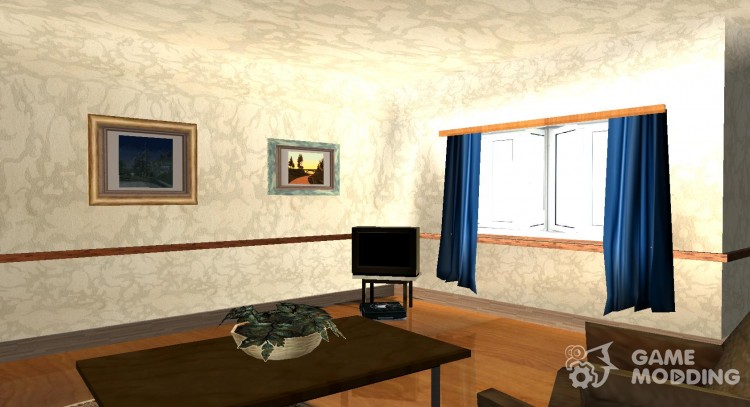 El nuevo interior de la casa de CJ para GTA San Andreas
