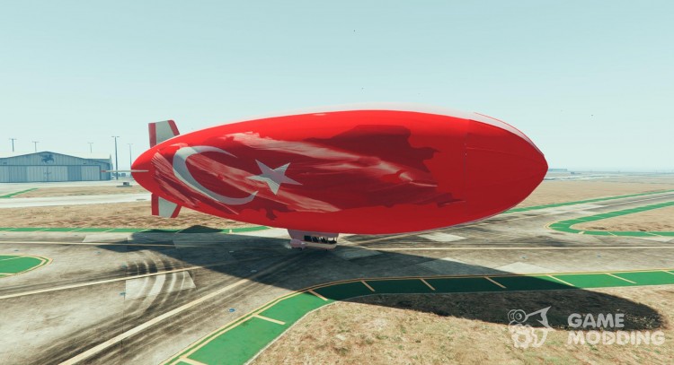 TURKEY BLIMP Texture mod v1.9 для GTA 5
