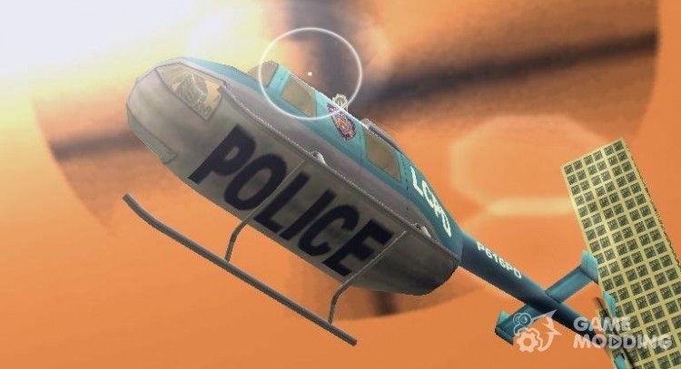 GTA LCS Police Maverick for GTA 3