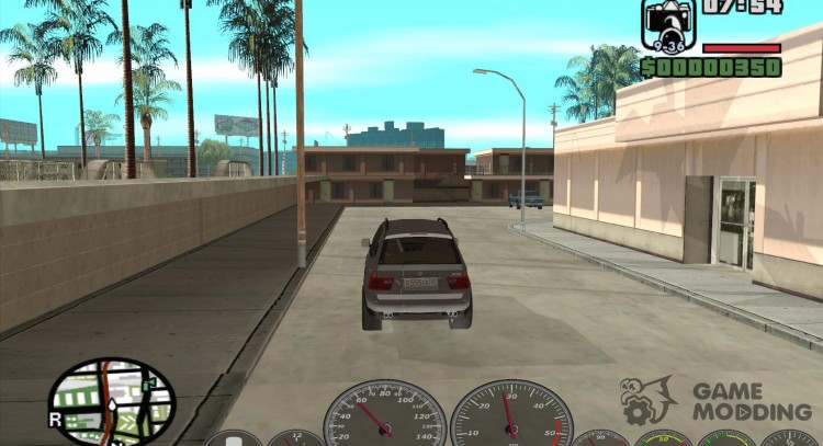 memphis Speedometer v 2.0 for GTA San Andreas