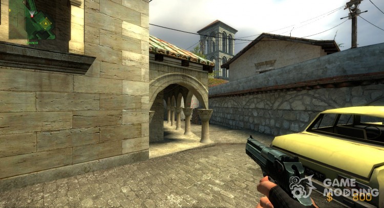 Carbon Grip Deagle for Counter-Strike Source