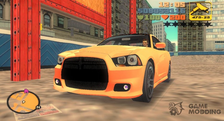 Dodge Charger Juiced TT Black Revel для GTA 3