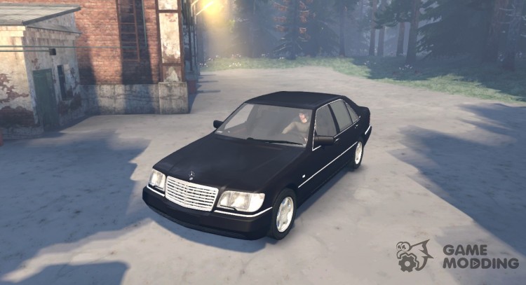 Mercedes-Benz S320 W140 for Spintires 2014
