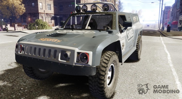 Hummer H3 raid t1 для GTA 4