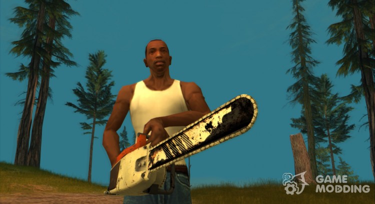 HQ Chainsaw (With Original HD Icon) for GTA San Andreas