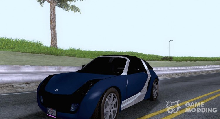 Smart Roadster Coupe для GTA San Andreas