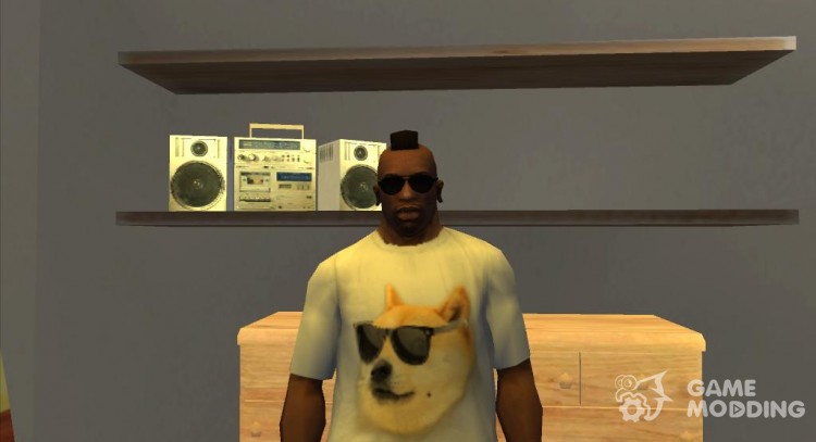 T-shirt with the Doge for GTA San Andreas
