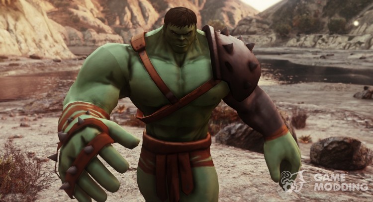 Gladiator Hulk (Planet Hulk) 2.1 for GTA 5