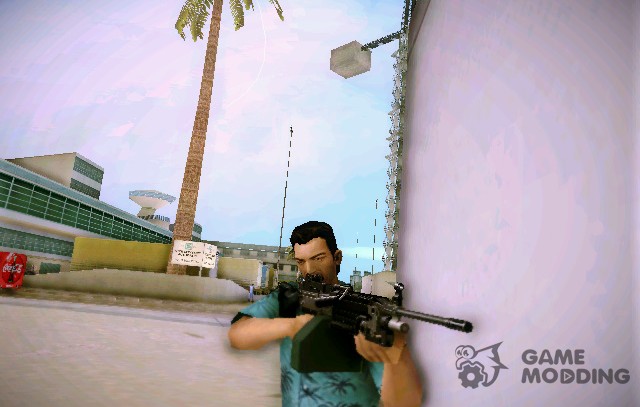 Advanced MG (M249 SAW) from TBOGT for GTA Vice City