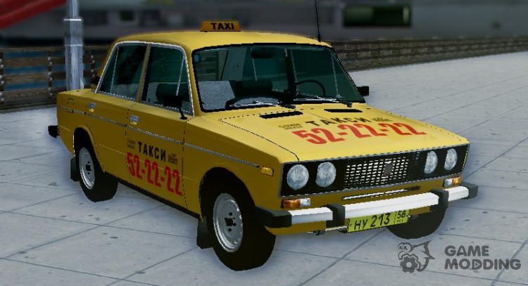 Vaz-2106 Taxi de penza para GTA San Andreas