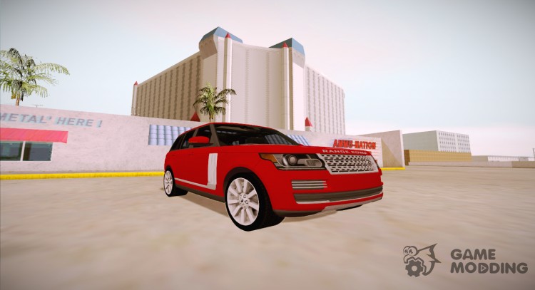Range Rover Vogue 2014 V1.0 для GTA San Andreas