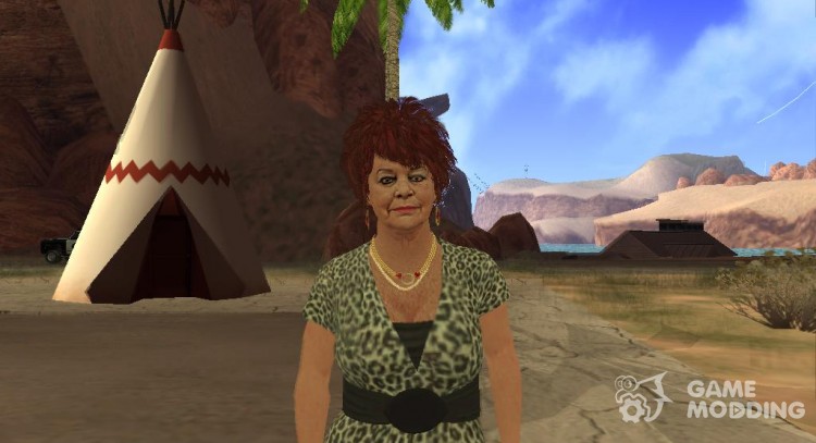 Mrs Philips (Trevor's Mother) (GTA Iv) for GTA San Andreas