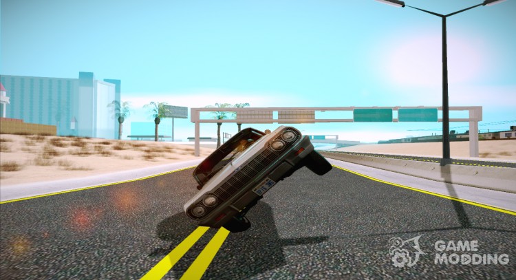 Car Wheelie Mod for GTA San Andreas