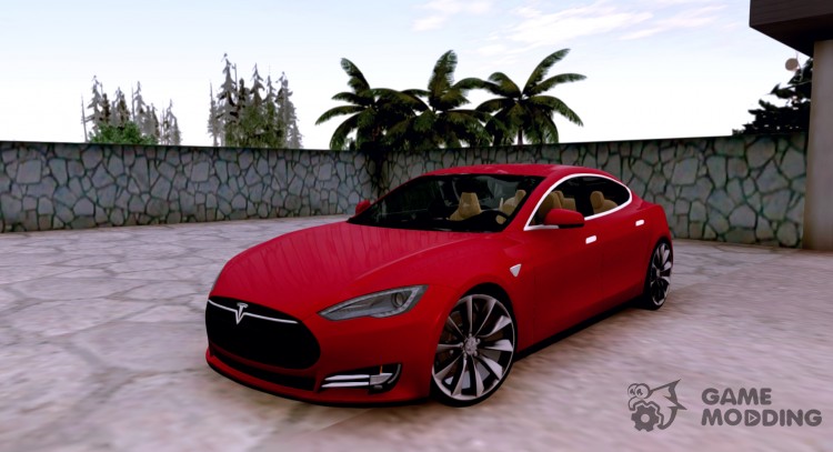 El Tesla Model S 2014 para GTA San Andreas