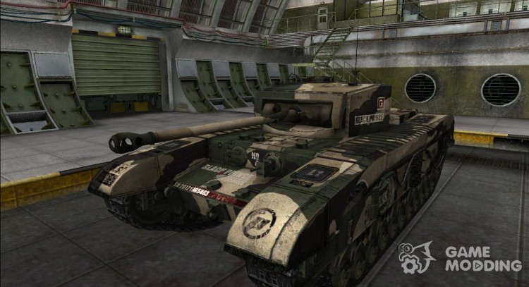 The skin for the Black Prince for World Of Tanks