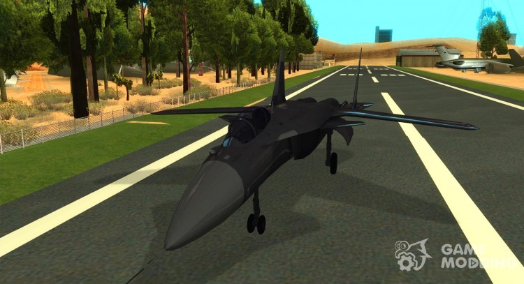 Su-47 berkut predeterminada para GTA San Andreas