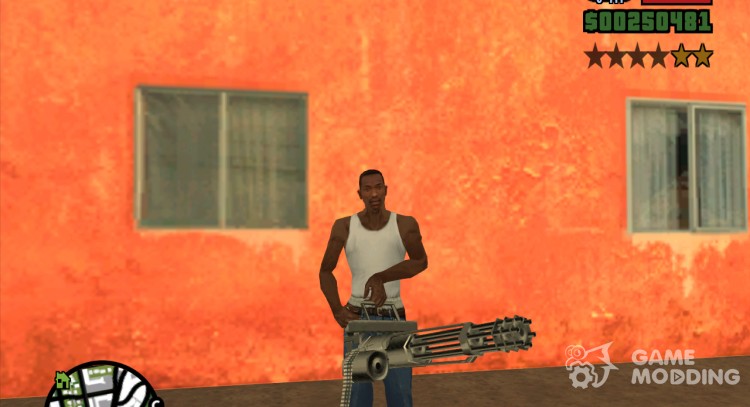 La elección de las armas de ID para GTA San Andreas