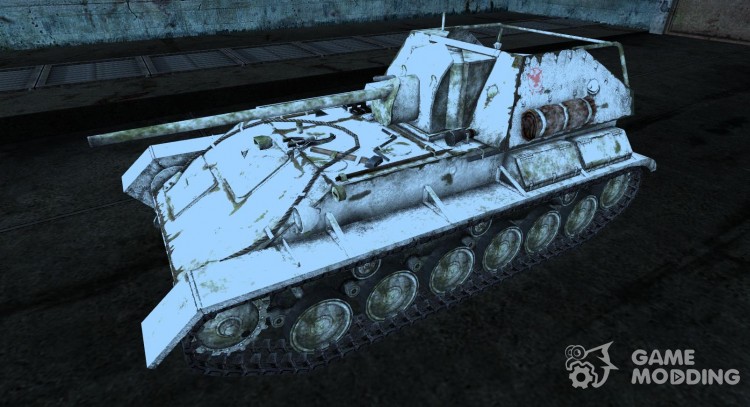 Skin for Su-76 for World Of Tanks