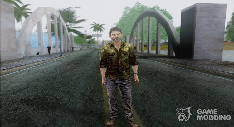 Joel from The Last Of Us для GTA San Andreas
