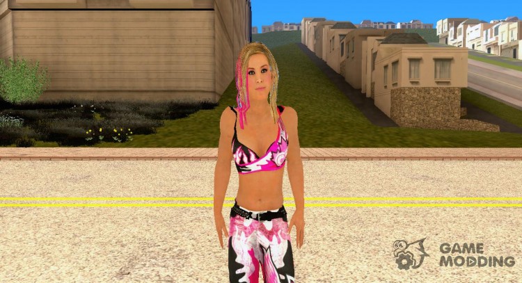 Natalya Hart from Smackdown vs Raw 2011 de Xbox para GTA San Andreas