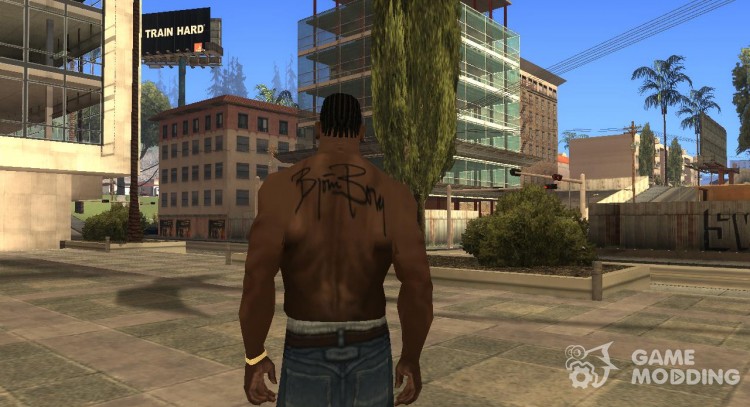 Björn Borg Tattoo for GTA San Andreas