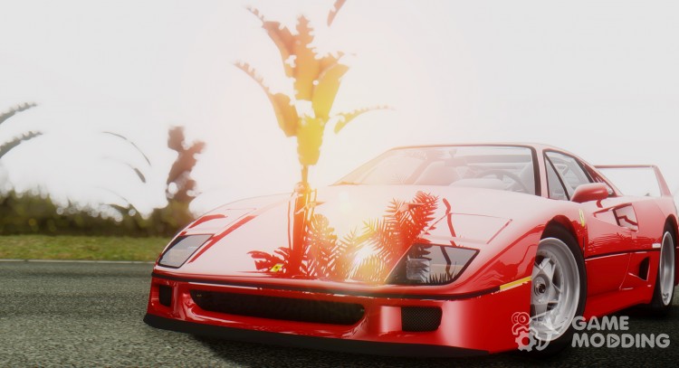 1989 Ferrari F40 (US-Spec) for GTA San Andreas