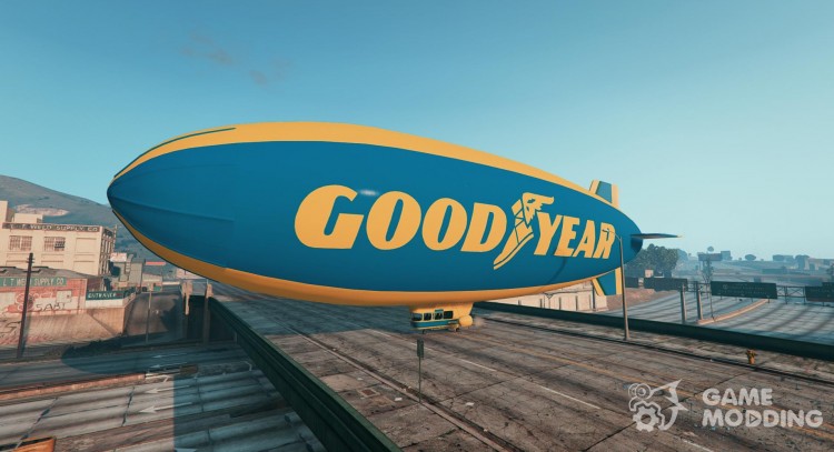 Goodyear Blimp текстуры для GTA 5