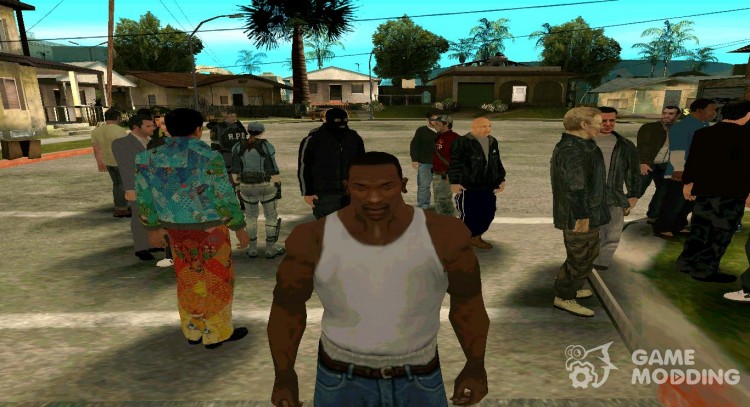 Skinpack Gangs for GTA San Andreas