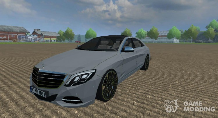 Mercedes-Benz S 350 2014 for Farming Simulator 2013