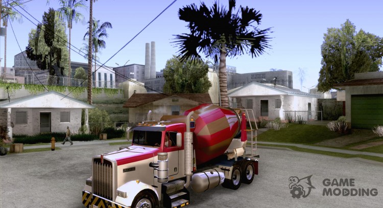 Kenworth W900 CEMENT TRUCK for GTA San Andreas