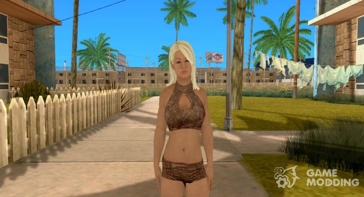 Maryse from SvR'11 for GTA San Andreas