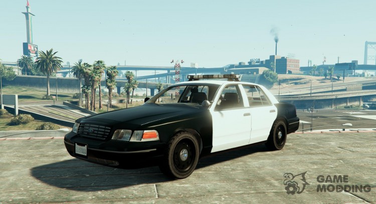 1999 Ford Crown Victoria with Whelen Edge Lightbar 1.3 for GTA 5
