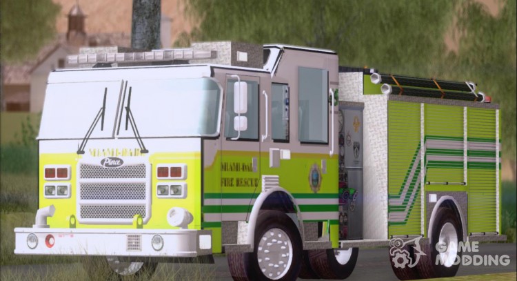 Pierce Arrow XT Miami Dade Fire Department Engine 45 для GTA San Andreas