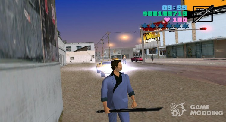 La Espada Дедпула para GTA Vice City