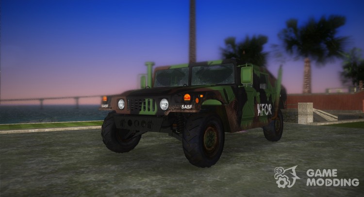 HMMWV M-998 1984 Woodland KFOR for GTA Vice City