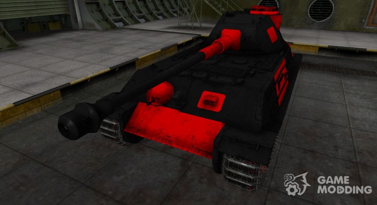 Black and red zone breakthrough VK 45.02 (P) Ausf. (B) for World Of Tanks