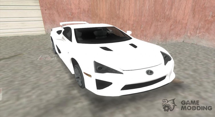 Lexus LFA для GTA Vice City