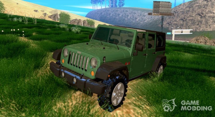 Jeep Wrangler Unlimited 2007 para GTA San Andreas