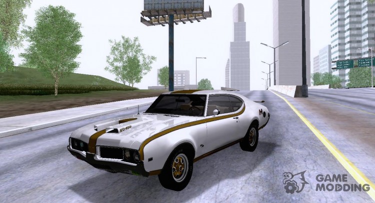 Oldsmobile Hurst/Olds 455 Holiday Coupe 1969 для GTA San Andreas
