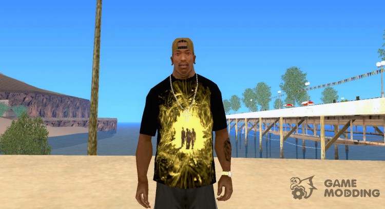 Billy Talent T-shirt para GTA San Andreas