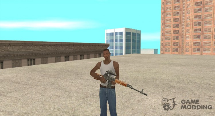 SVD sniper rifle v 1.0 for GTA San Andreas