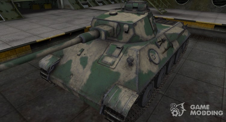 Скин для немецкого танка VK 30.01 (D) для World Of Tanks