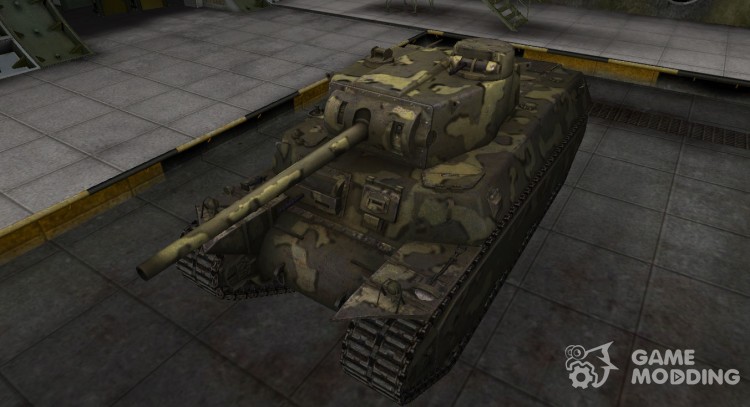 Простой скин T1 Heavy для World Of Tanks