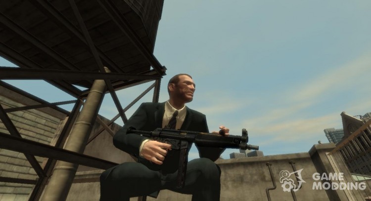 MP5 из S.T.A.L.K.E.R для GTA 4
