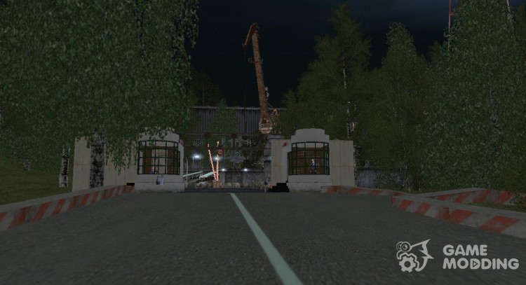 База МЕЧ в Южно-Хим v.1.0 в Криминальной России для GTA San Andreas