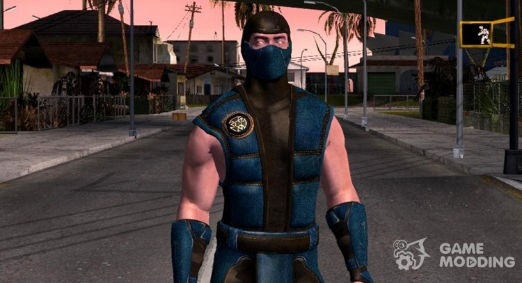 Mortal Kombat X Klassic Sub-Zero para GTA San Andreas