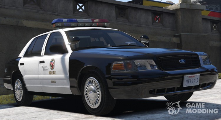 1999 Ford Crown Victoria P71 - Los Angeles Police 3.0 para GTA 5