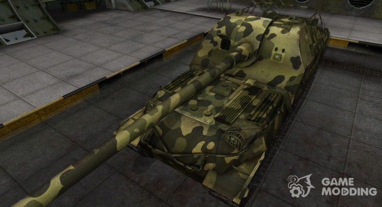 Skin for A 261 camouflaged for World Of Tanks